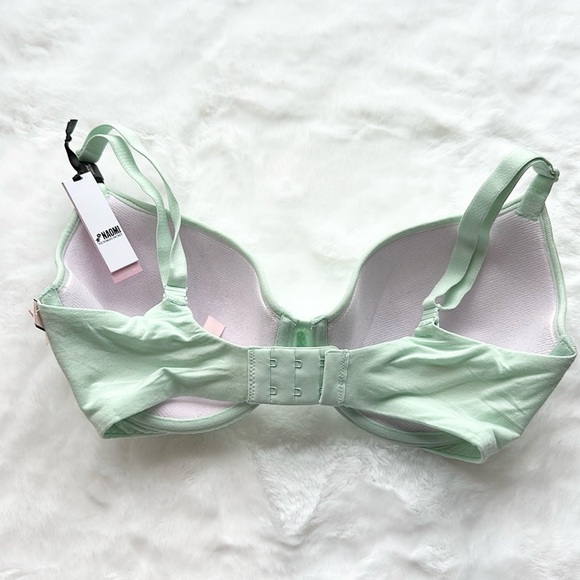 NWT Victorias Secret Naomi Forever Demi Bra Mint Green size 32DD - Picture 2 of 4